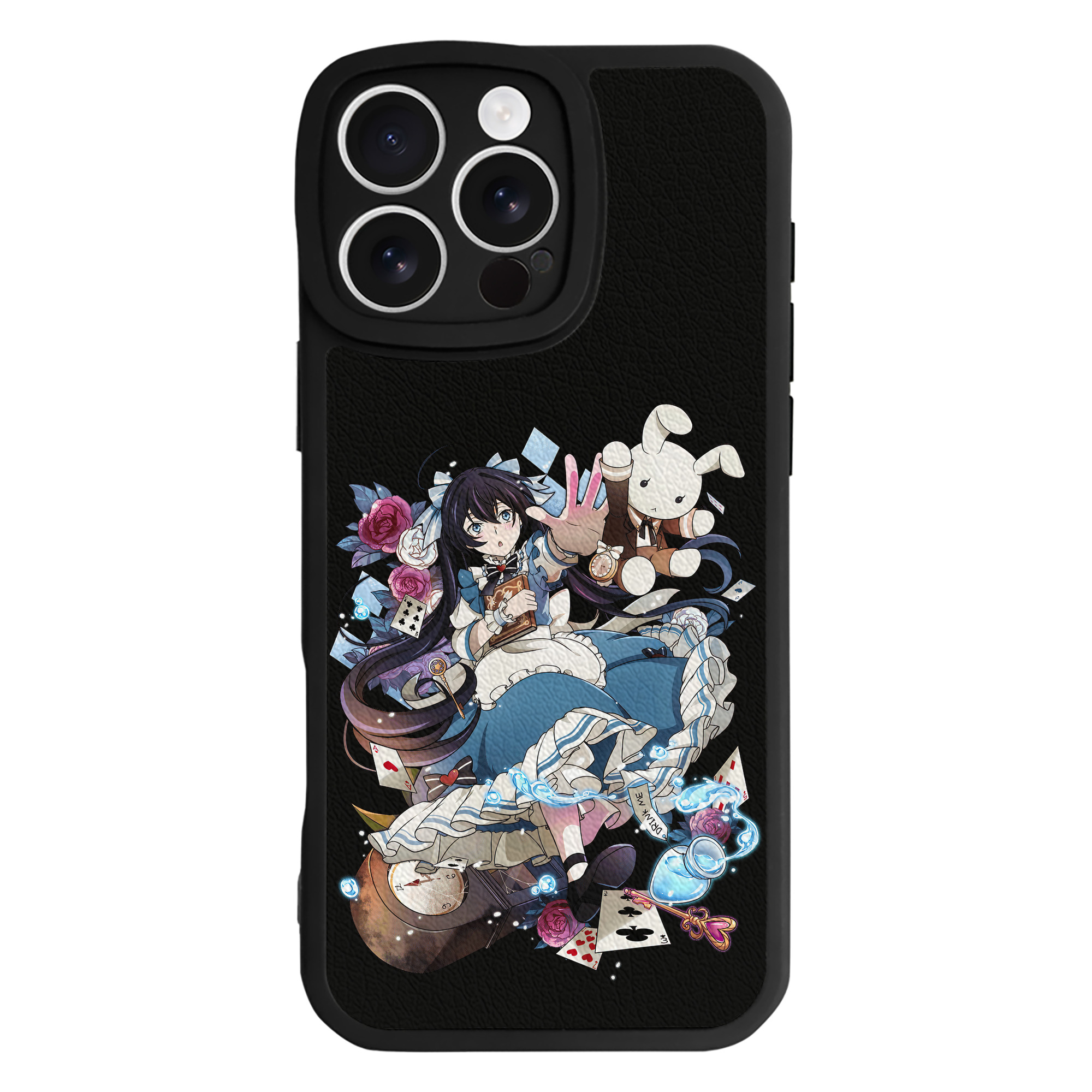 （画像用） 文豪ストレイドッグス Bungo Stray Dogs 【iPhone 16シリーズ対応】シリコンスマホケース（レザー調） 材質：シリコン